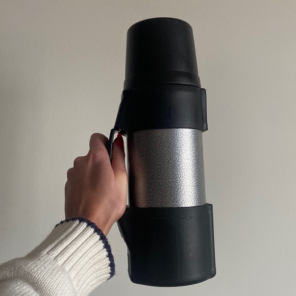 RARE Vintage SHELL AEROSHELL Thermos - Picture 2 of 6